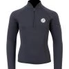 Two Bare Feet Junior Perspective Half Zip 2.5mm Wetsuit Jacket (Black) 1 Two Bare Feet Junior Perspective Half Zip 2.5mm Wetsuit Jacket (Black) -Surfline Shop kids perspective half zip jacket black 1