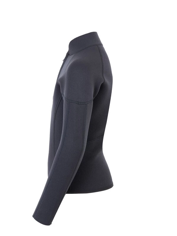 Two Bare Feet Junior Perspective Half Zip 2.5mm Wetsuit Jacket (Black) 5 Two Bare Feet Junior Perspective Half Zip 2.5mm Wetsuit Jacket (Black) - Image 3