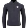 Two Bare Feet Junior Perspective Half Zip 2.5mm Wetsuit Jacket (Black/Grey/Grey) 1 Two Bare Feet Junior Perspective Half Zip 2.5mm Wetsuit Jacket (Black/Grey/Grey) -Surfline Shop kids prespective half zip jacket black grey grey 1
