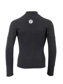 Two Bare Feet Junior Thermal Quarter Zip Watersports Fleece -Surfline Shop kids thermal quarter zip watersports fleece black 5