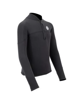 Two Bare Feet Junior Thermal Quarter Zip Watersports Fleece -Surfline Shop kids thermal quarter zip watersports fleece black 8