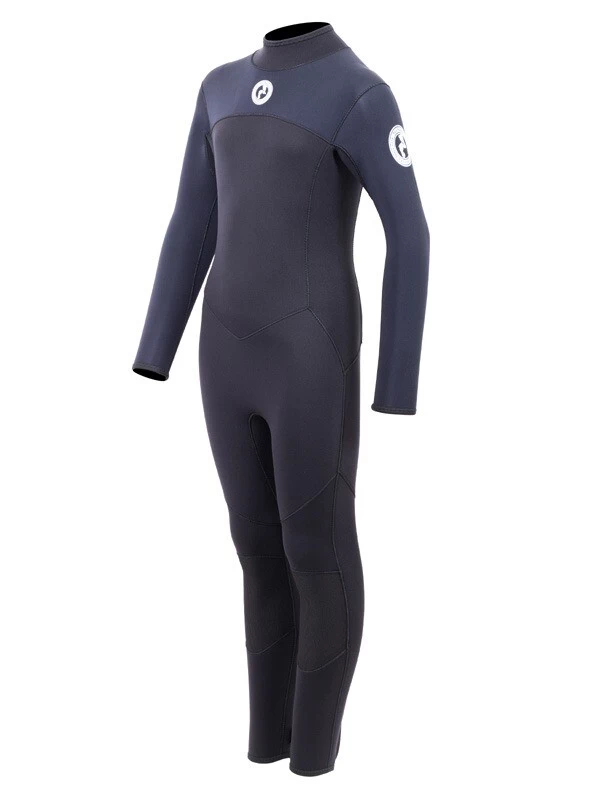 Two Bare Feet Thunderclap 5/4mm Junior Winter Wetsuit (Black) 4 Two Bare Feet Thunderclap 5/4mm Junior Winter Wetsuit (Black) - Image 2