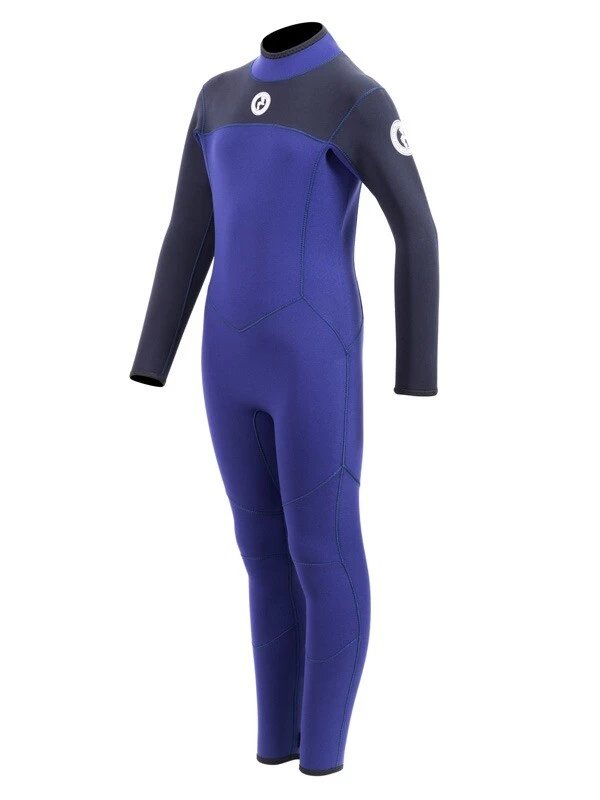 Two Bare Feet Thunderclap 5/4mm Junior Winter Wetsuit (Navy) 4 Two Bare Feet Thunderclap 5/4mm Junior Winter Wetsuit (Navy) - Image 2