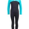 Two Bare Feet Thunderclap 2.5mm Junior Wetsuit (Aqua / Black) 2 Two Bare Feet Thunderclap 2.5mm Junior Wetsuit (Aqua / Black) -Surfline Shop kids thunderclap full wetsuit aqua 1 1