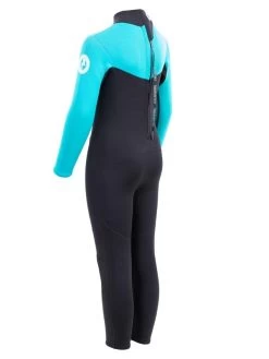 Two Bare Feet Thunderclap 2.5mm Junior Wetsuit (Aqua / Black) 13 Two Bare Feet Thunderclap 2.5mm Junior Wetsuit (Aqua / Black) -Surfline Shop kids thunderclap full wetsuit aqua 4