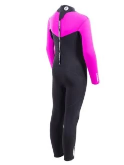 Two Bare Feet Thunderclap 2.5mm Junior Wetsuit (Pink / Black) -Surfline Shop kids thunderclap full wetsuit pink 6