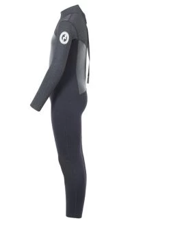 Two Bare Feet Thunderclap Pro 3/2mm Junior Wetsuit (Black / Dark Grey) 14 Two Bare Feet Thunderclap Pro 3/2mm Junior Wetsuit (Black / Dark Grey) -Surfline Shop kids thunderclap pro dark grey 3