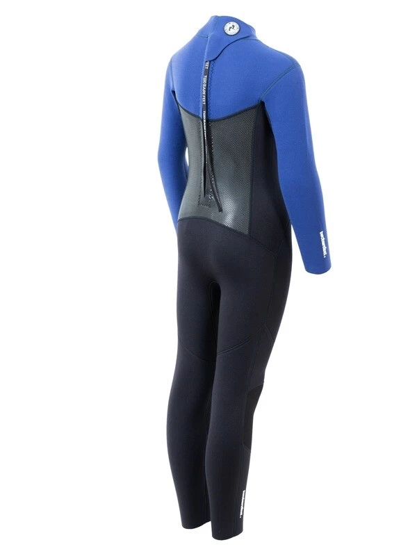 Two Bare Feet Thunderclap Pro 5/4mm Junior Winter Wetsuit (Black / Blue) 8 Two Bare Feet Thunderclap Pro 5/4mm Junior Winter Wetsuit (Black / Blue) - Image 6