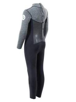 Two Bare Feet Thunderclap Pro 4/3mm Junior Winter Wetsuit (Black / Delta Grey) 13 Two Bare Feet Thunderclap Pro 4/3mm Junior Winter Wetsuit (Black / Delta Grey) -Surfline Shop kids thunderclap pro 4.3 grey 4