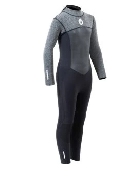 Two Bare Feet Thunderclap Pro 4/3mm Junior Winter Wetsuit (Black / Delta Grey) 17 Two Bare Feet Thunderclap Pro 4/3mm Junior Winter Wetsuit (Black / Delta Grey) -Surfline Shop kids thunderclap pro 4.3 grey 8