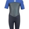 Two Bare Feet Thunderclap Pro 3/2mm Junior Shorty Wetsuit (Black/Blue) 1 Two Bare Feet Thunderclap Pro 3/2mm Junior Shorty Wetsuit (Black/Blue) -Surfline Shop kids thunderclap pro shorty blue 1
