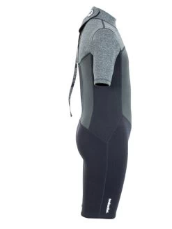 Two Bare Feet Thunderclap Pro 3/2mm Junior Shorty Wetsuit (Black/Delta Grey) 16 Two Bare Feet Thunderclap Pro 3/2mm Junior Shorty Wetsuit (Black/Delta Grey) -Surfline Shop kids thunderclap pro shorty delta 7