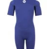 Two Bare Feet Thunderclap 2.5mm Junior Shorty Wetsuit (Navy) -Surfline Shop kids thunderclap shorty navy 1