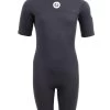 Two Bare Feet Thunderclap 2.5mm Junior Shorty Wetsuit (Black) 2 Two Bare Feet Thunderclap 2.5mm Junior Shorty Wetsuit (Black) -Surfline Shop kids thunderclap shorty wetsuit black 1 1