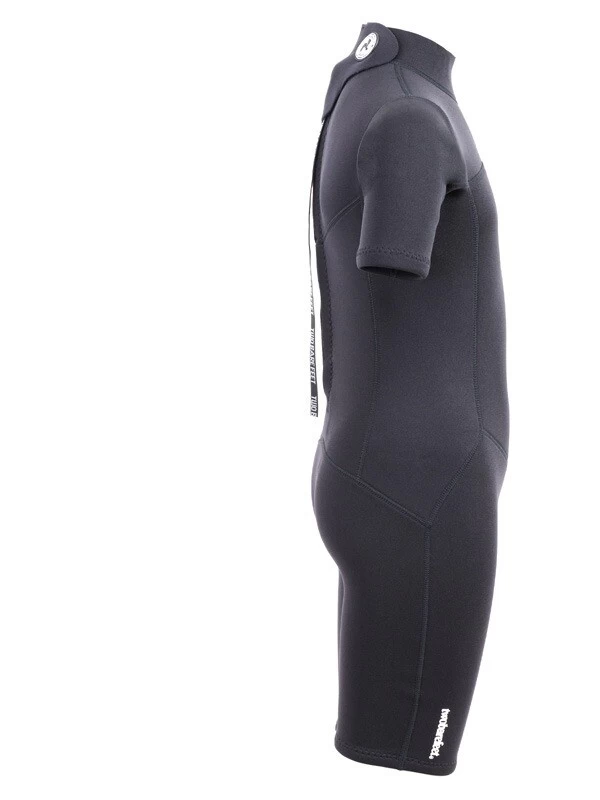 Two Bare Feet Thunderclap 2.5mm Junior Shorty Wetsuit (Black) 9 Two Bare Feet Thunderclap 2.5mm Junior Shorty Wetsuit (Black) - Image 7