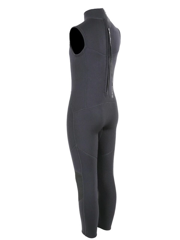 Two Bare Feet Thunderclap 2.5mm Junior Sleeveless Wetsuit (Black) 6 Two Bare Feet Thunderclap 2.5mm Junior Sleeveless Wetsuit (Black) - Image 4