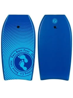 Two Bare Feet Lagoon Quad Bodyboard And Bag Bundle (Choice Of 33", 37", 41", 42", 44") 12 Two Bare Feet Lagoon Quad Bodyboard And Bag Bundle (Choice Of 33", 37", 41", 42", 44") -Surfline Shop lagoon front and back blue 3