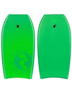 Two Bare Feet Lagoon Double Bodyboard And Bag Bundle (Choice Of 33", 37", 41", 42", 44") 13 Two Bare Feet Lagoon Double Bodyboard And Bag Bundle (Choice Of 33", 37", 41", 42", 44") -Surfline Shop lagoon front and back green 1