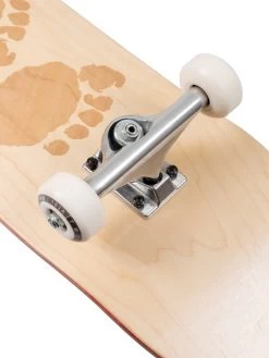 Two Bare Feet 8.5" Laser Logo Canadian Maple Complete Skateboard -Surfline Shop laser logo skateboard 8.5 4