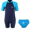 Essentials Baby Swim Kit - Lycra Arm Wetsuit + Swim Nappy (Aqua) -Surfline Shop lycra arm aqua