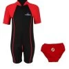 Essentials Baby Swim Kit - Lycra Arm Wetsuit + Swim Nappy (Red) 1 Essentials Baby Swim Kit - Lycra Arm Wetsuit + Swim Nappy (Red) -Surfline Shop lycra arm red 2