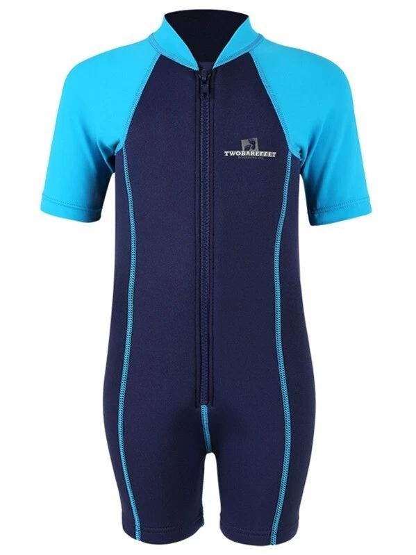 Essentials Baby Swim Kit - Lycra Arm Wetsuit + Nappy Shorts (Aqua) 4 Essentials Baby Swim Kit - Lycra Arm Wetsuit + Nappy Shorts (Aqua) - Image 2
