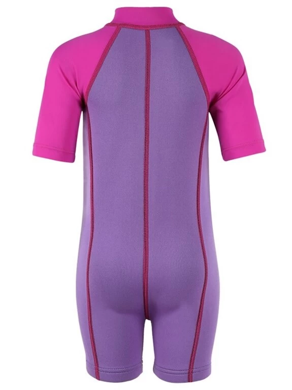 Deluxe Baby Swim Kit - Lycra Arm Wetsuit + Swim Nappy + Bag (Raspberry) 5 Deluxe Baby Swim Kit - Lycra Arm Wetsuit + Swim Nappy + Bag (Raspberry) - Image 3