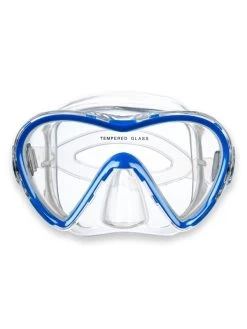 Two Bare Feet Adult Silicone Mask Set 3 (Blue)