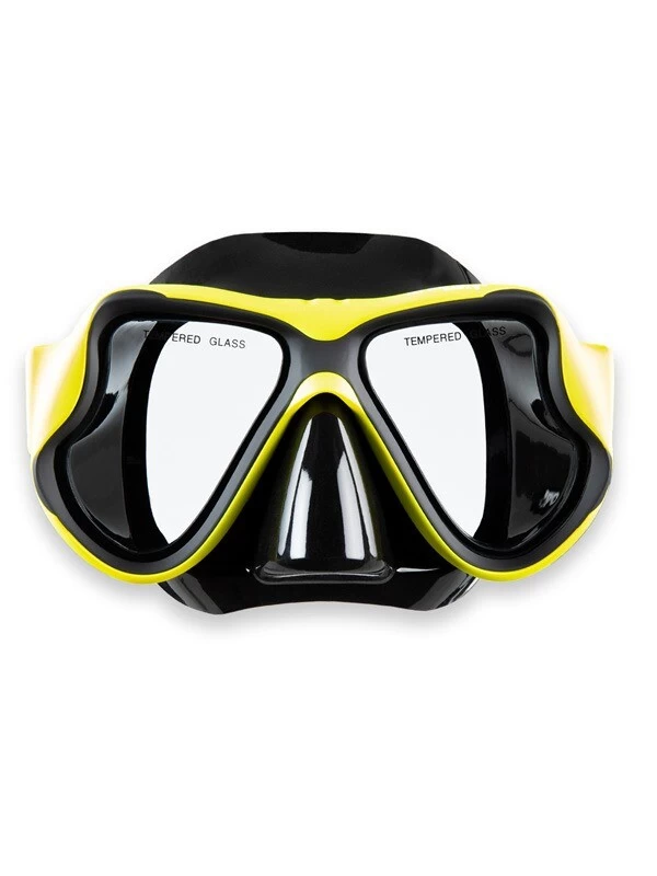 X-Dive Silicone Mask (Yellow / Black) 3 X-Dive Silicone Mask (Yellow / Black)