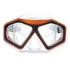 DiveSport Silicone Mask (Orange / Clear) 1 DiveSport Silicone Mask (Orange / Clear) -Surfline Shop m6231s orange clear