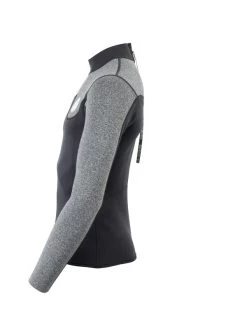 Two Bare Feet Mens Aspect Back Zip 2.5mm Wetsuit Jacket (Black/Grey) -Surfline Shop mens aspect back zip jacket black delta 3 5