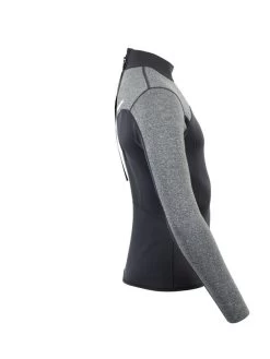 Two Bare Feet Mens Aspect Back Zip 2.5mm Wetsuit Jacket (Black/Grey) -Surfline Shop mens aspect back zip jacket black delta 7 5