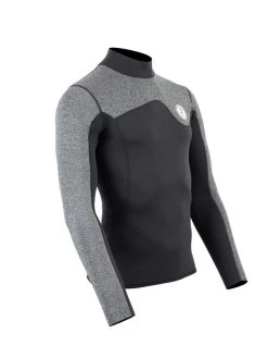 Two Bare Feet Mens Aspect Back Zip 2.5mm Wetsuit Jacket (Black/Grey) -Surfline Shop mens aspect back zip jacket black delta 8 5