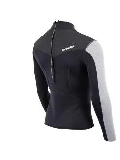 Two Bare Feet Mens Aspect Back Zip 2.5mm Wetsuit Jacket (Black/Grey/Grey) 15 Two Bare Feet Mens Aspect Back Zip 2.5mm Wetsuit Jacket (Black/Grey/Grey) -Surfline Shop mens aspect back zip jacket black grey grey 6