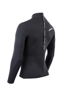 Two Bare Feet Mens Aspect Back Zip 2.5mm Wetsuit Jacket (Black) -Surfline Shop mens aspect back zip jacket black 4