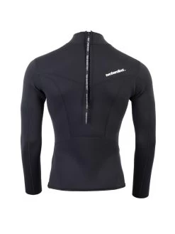 Two Bare Feet Mens Aspect Back Zip 2.5mm Wetsuit Jacket (Black) -Surfline Shop mens aspect back zip jacket black 5