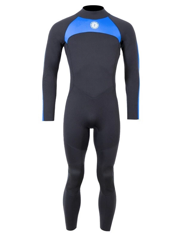 Two Bare Feet Flare 2.5mm Mens Superstretch Full Length Wetsuit (Blue) 3 Two Bare Feet Flare 2.5mm Mens Superstretch Full Length Wetsuit (Blue)