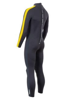Two Bare Feet Flare 2.5mm Mens Superstretch Full Length Wetsuit (Yellow) -Surfline Shop mens flare full yellow 4