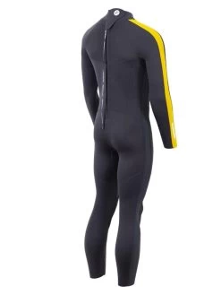 Two Bare Feet Flare 2.5mm Mens Superstretch Full Length Wetsuit (Yellow) -Surfline Shop mens flare full yellow 6