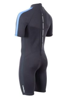 Two Bare Feet Flare 2.5mm Mens Superstretch Shorty Wetsuit (Blue) 14 Two Bare Feet Flare 2.5mm Mens Superstretch Shorty Wetsuit (Blue) -Surfline Shop mens flare shorty blue 4