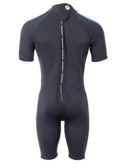 Two Bare Feet Flare 2.5mm Mens Superstretch Shorty Wetsuit (Blue) 15 Two Bare Feet Flare 2.5mm Mens Superstretch Shorty Wetsuit (Blue) -Surfline Shop mens flare shorty blue 5
