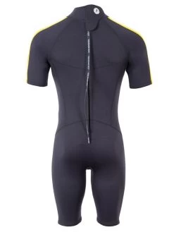 Two Bare Feet Flare 2.5mm Mens Superstretch Shorty Wetsuit (Yellow) 15 Two Bare Feet Flare 2.5mm Mens Superstretch Shorty Wetsuit (Yellow) -Surfline Shop mens flare shorty yellow 5