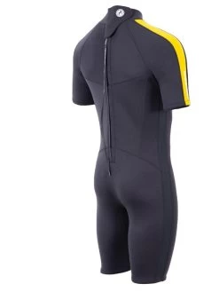 Two Bare Feet Flare 2.5mm Mens Superstretch Shorty Wetsuit (Yellow) 16 Two Bare Feet Flare 2.5mm Mens Superstretch Shorty Wetsuit (Yellow) -Surfline Shop mens flare shorty yellow 6