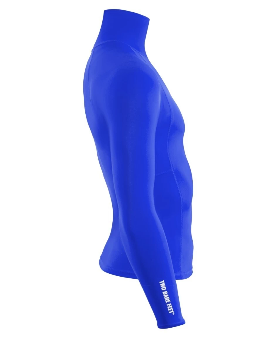 Two Bare Feet Adults Long Sleeve Rash Vest (Blue) 9 Two Bare Feet Adults Long Sleeve Rash Vest (Blue) - Image 7