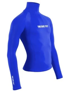 Two Bare Feet Adults Long Sleeve Rash Vest (Blue) 17 Two Bare Feet Adults Long Sleeve Rash Vest (Blue) -Surfline Shop mens long sleeve blue 8