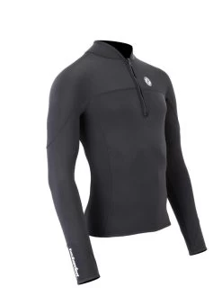 Two Bare Feet Mens Thermal Quarter Zip Watersports Fleece -Surfline Shop mens thermal quarter zip watersports fleece black 8