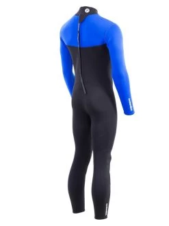 Two Bare Feet Thunderclap 2.5mm Mens Wetsuit (Blue / Black) -Surfline Shop mens thunderclap blue 6