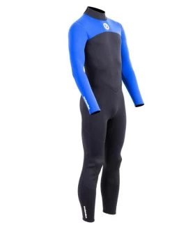 Two Bare Feet Thunderclap 2.5mm Mens Wetsuit (Blue / Black) -Surfline Shop mens thunderclap blue 8