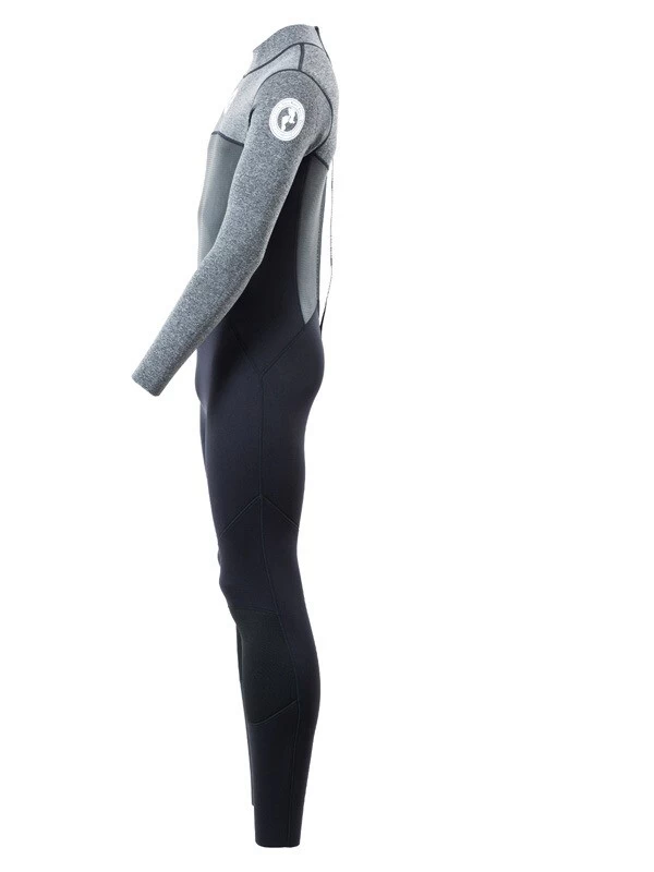 Two Bare Feet Thunderclap Pro 3/2mm Mens Wetsuit (Black/Delta Grey) 5 Two Bare Feet Thunderclap Pro 3/2mm Mens Wetsuit (Black/Delta Grey) - Image 3