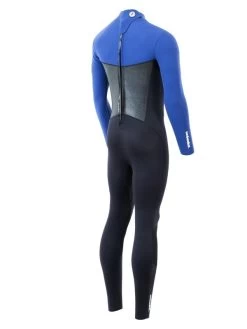 Two Bare Feet Thunderclap Pro 4/3mm Mens Wetsuit (Black / Blue) -Surfline Shop mens thunderclap pro 4.3 blue 6